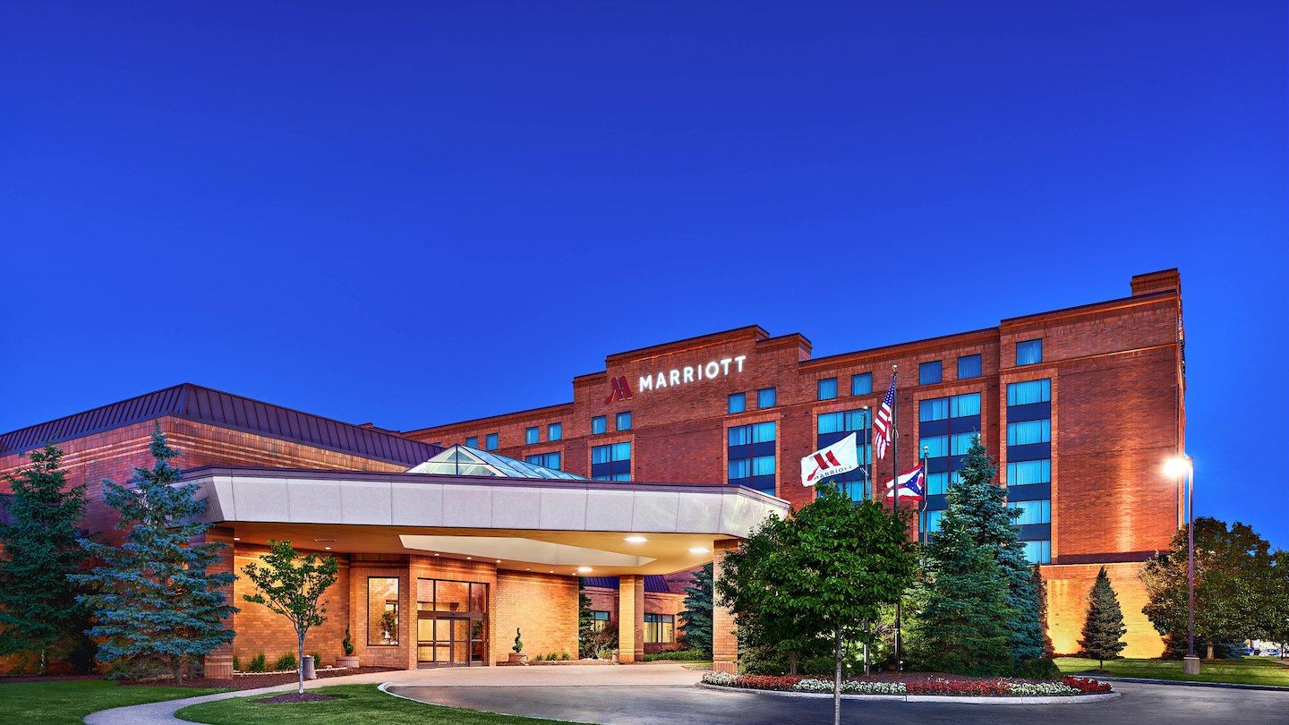 Hotel Cleveland Marriott East Warrensville Heights Exterior foto